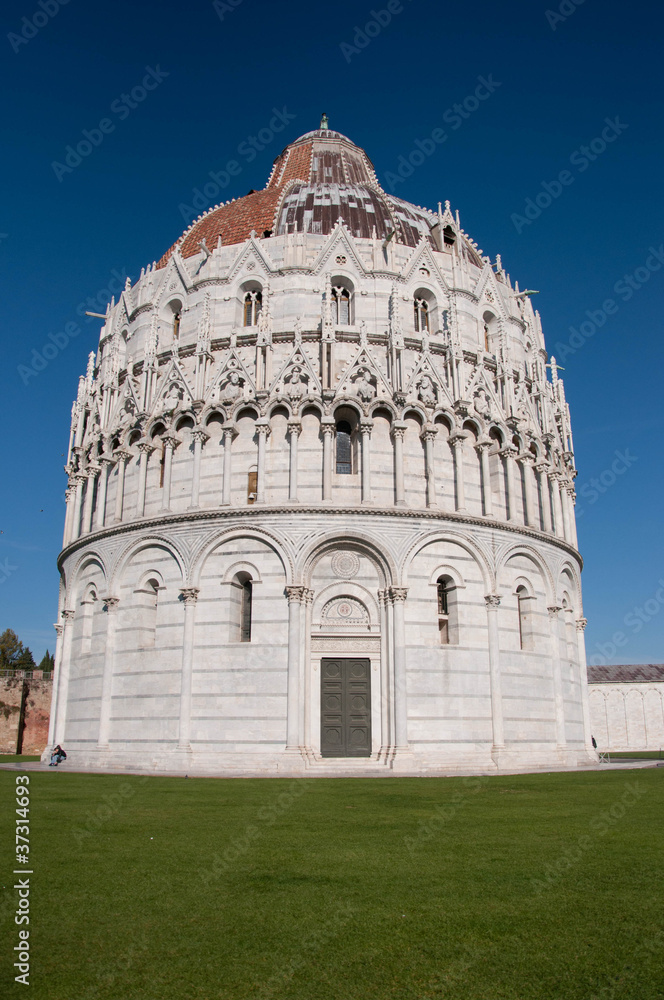 Leaning Baptistery of Pisa
