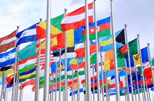 The world national flags