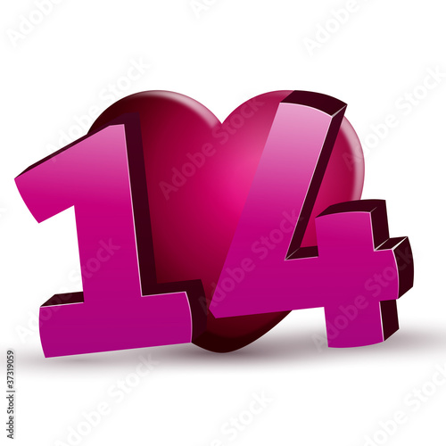 vecteur, saint valentin