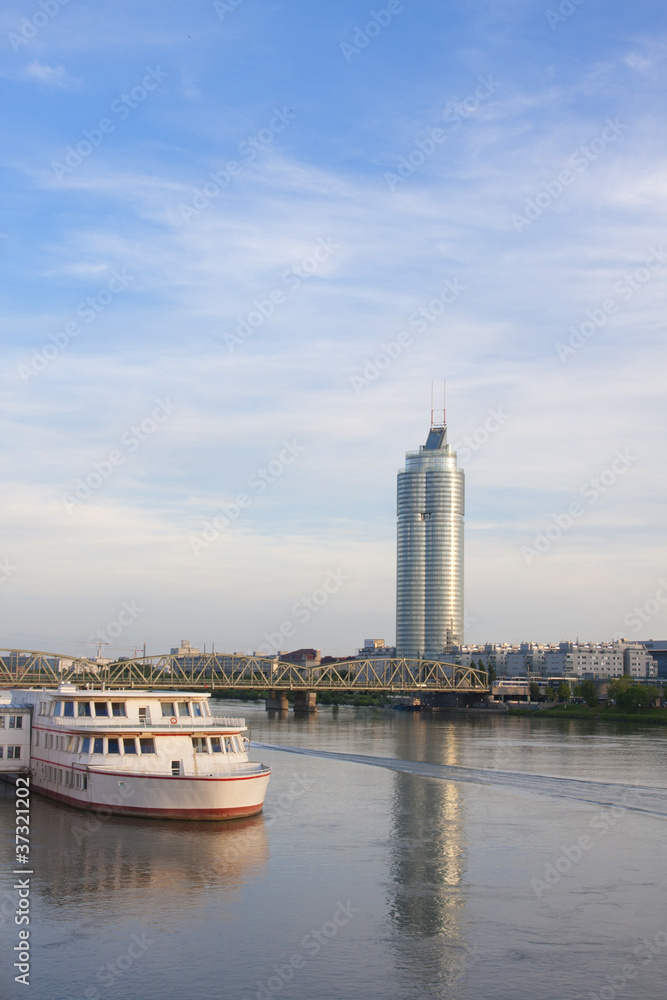 Naklejka premium Schulschiff Wien