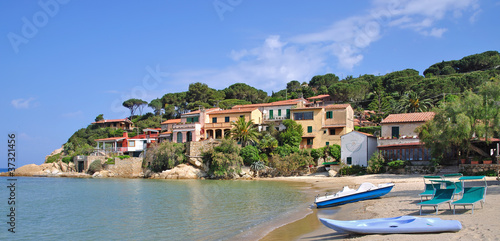 idyllisches Plätzchen am Meer auf der Insel Elba bei Scaglieri