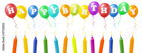 Geburtstagskerzen