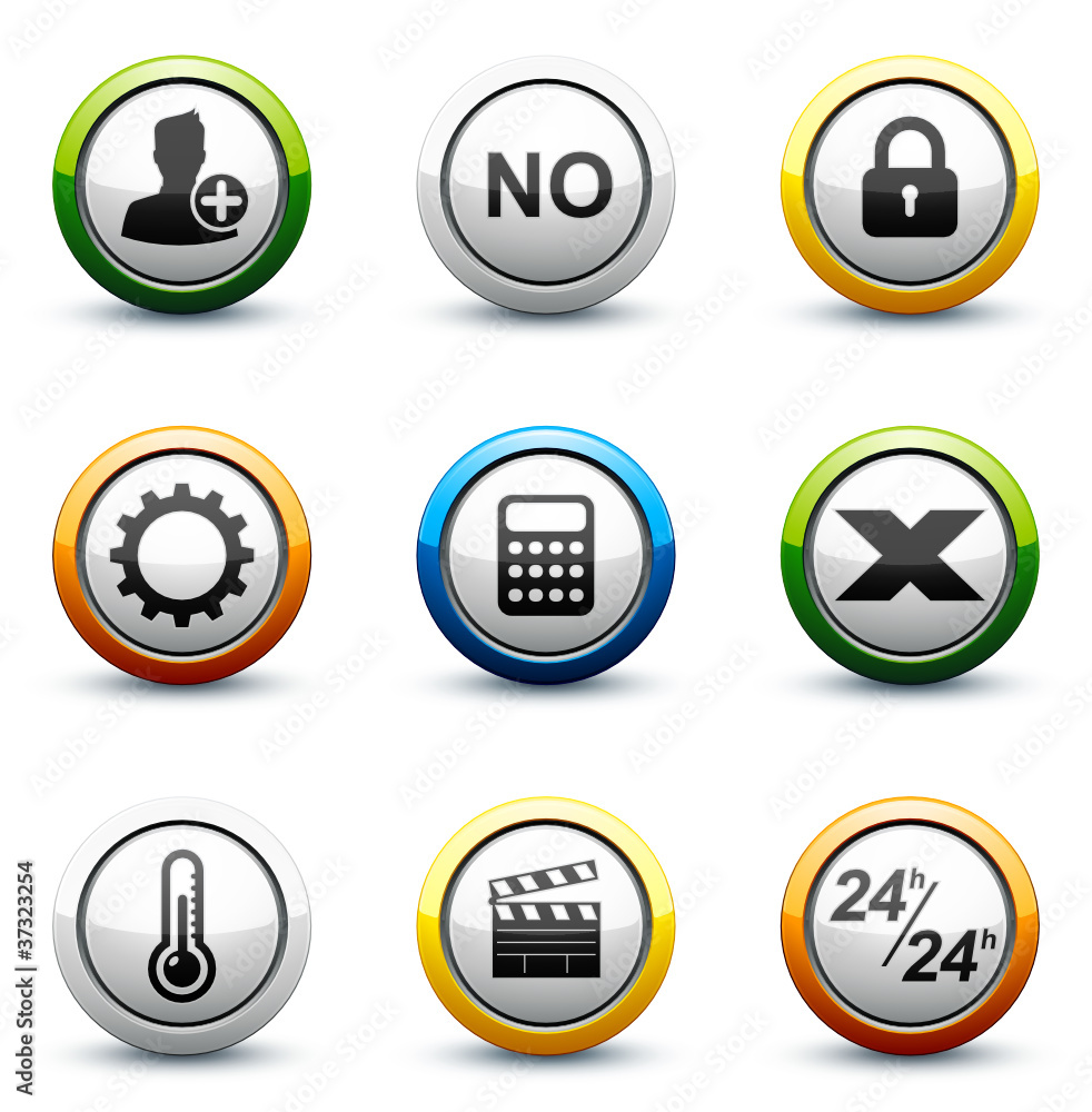 icône bouton internet icône bouton internet