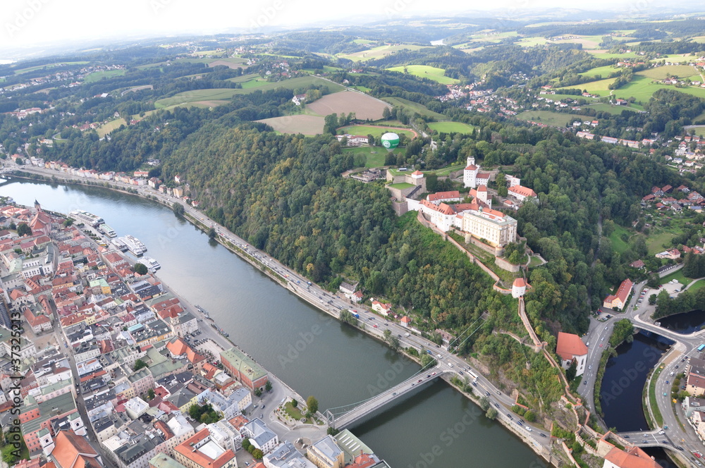 Passau - Dreiflüsse-Stadt / Three-River-City - DE, Aug 2011