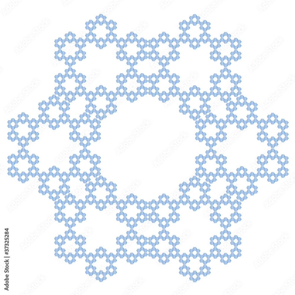 crystal snowflake crystal snowflake