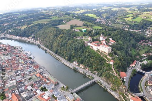 Passau - Dreiflüsse-Stadt / Three-River-City - DE, Aug 2011 photo