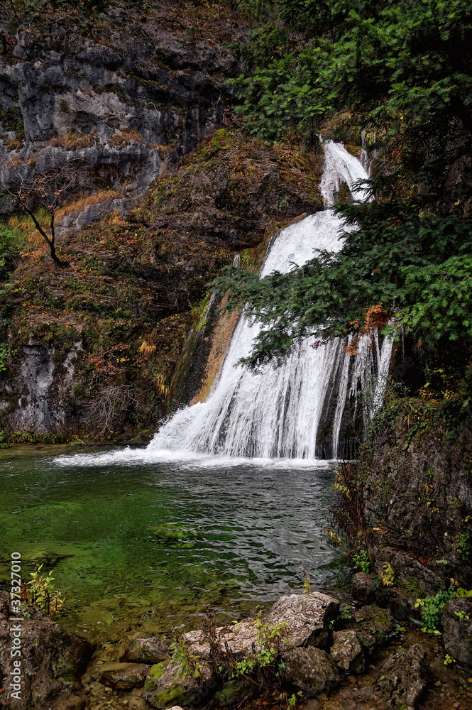 Obraz premium Spain: source of the Mundo River
