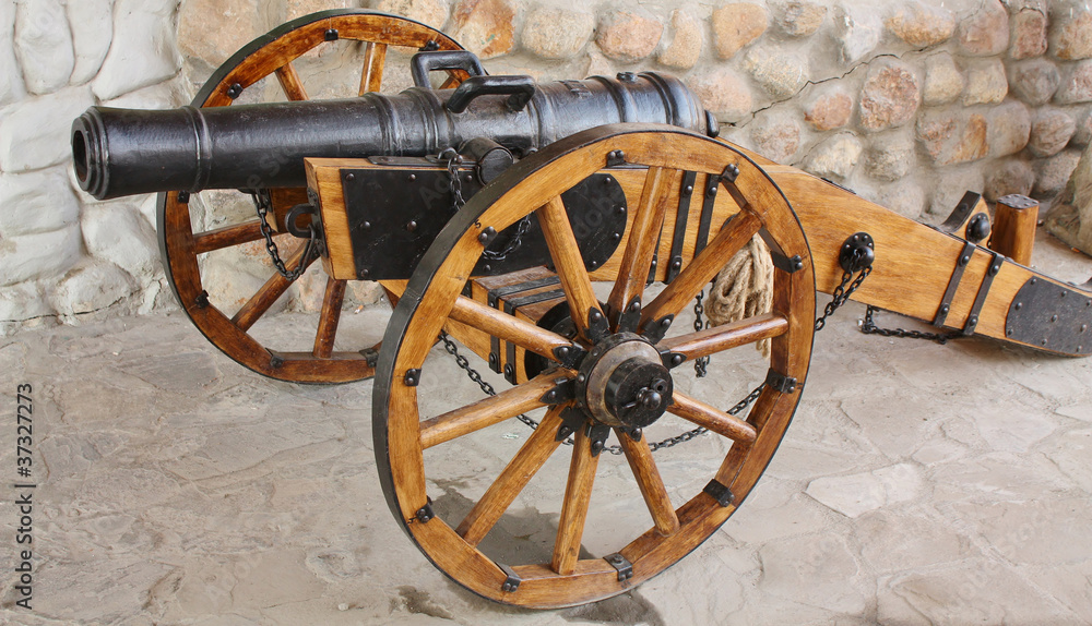 Cast gun of the eighteenth century