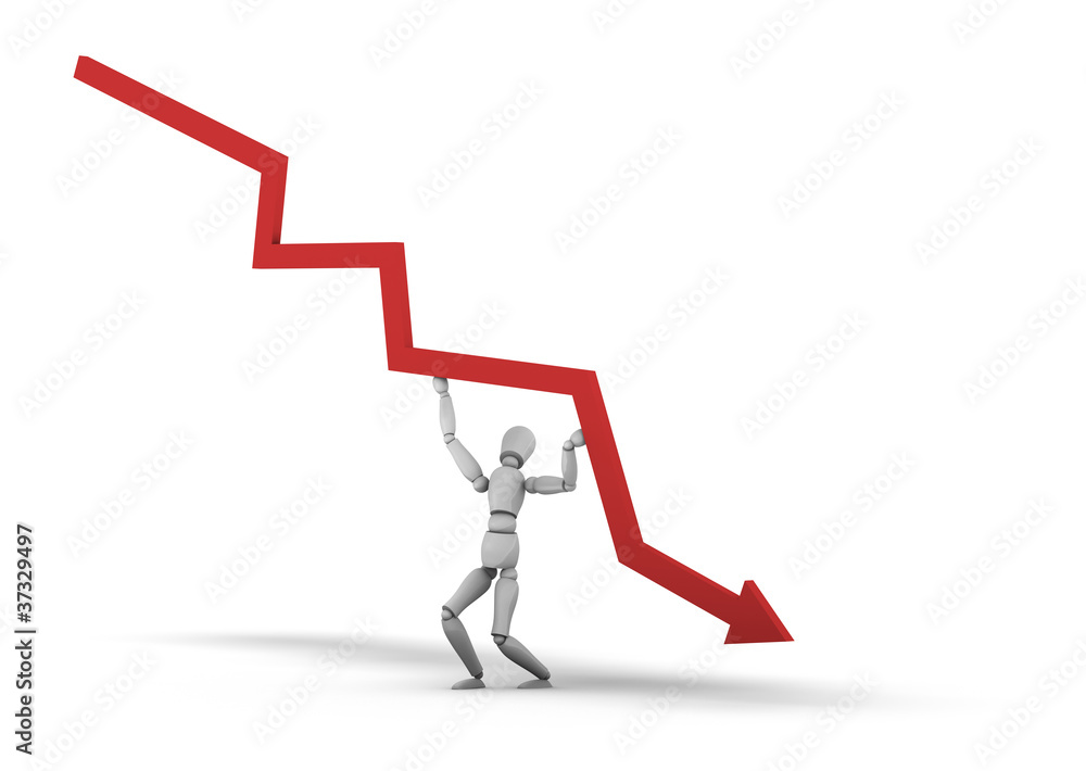 Person Lifting Line Graph - Falling Person Lifting Line Graph - Falling