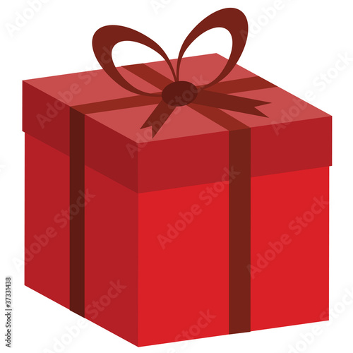 red gift box