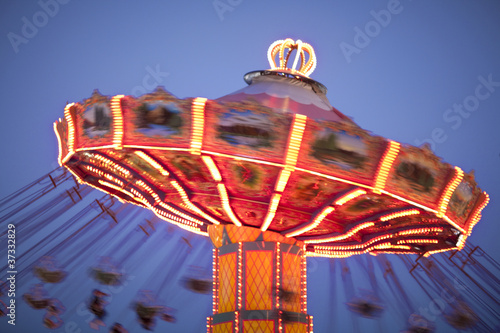 Carnival Swing Ride at Midway