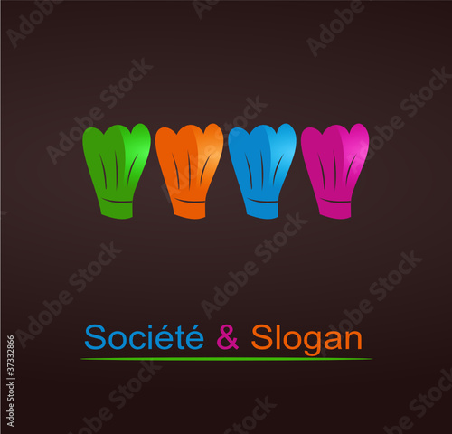 logo restaurant design couleurs
