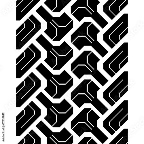 seamless trace of the off-road tyre