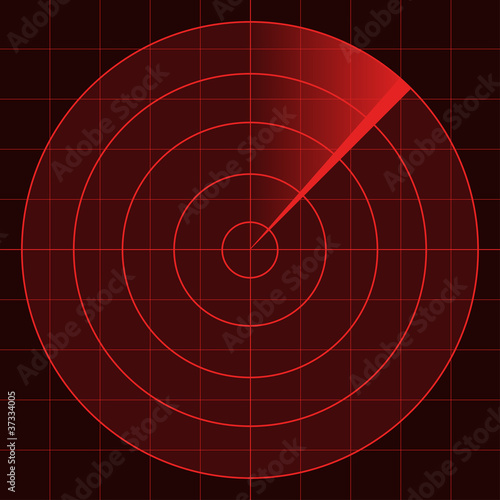 vector radar screen
