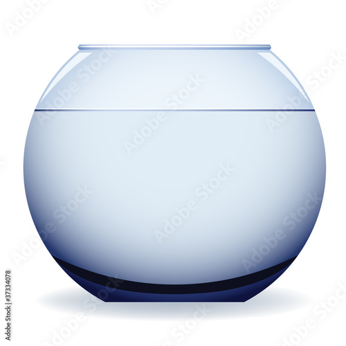 vector empty aquarium