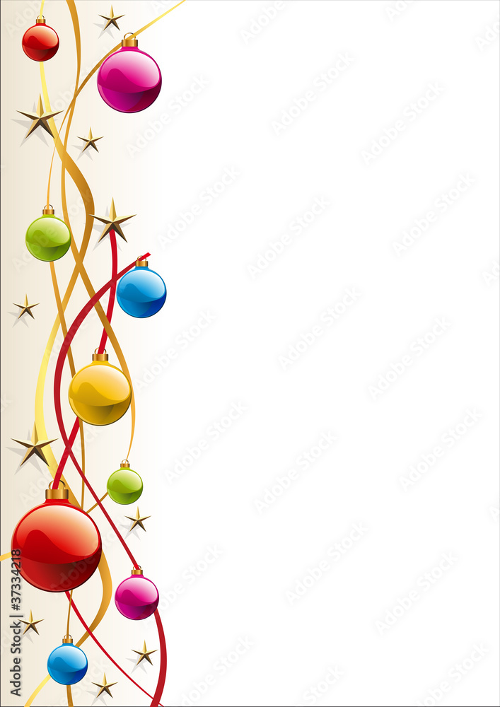 Vecteur Stock Frise_Noel Adobe Stock