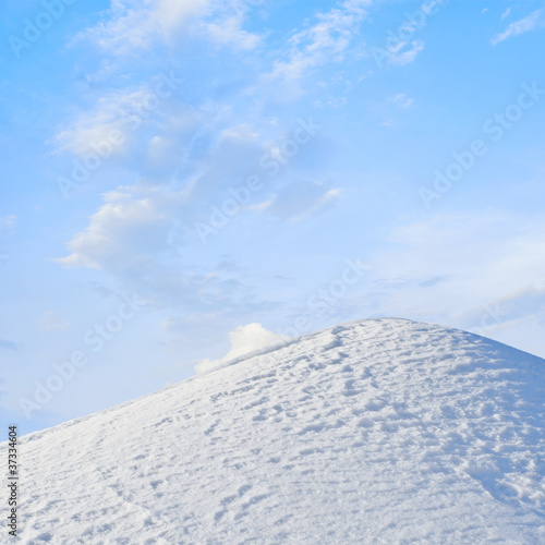 Snow hill