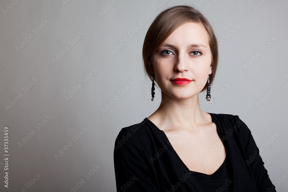 Portrait of beautiful woman Portrait of beautiful woman