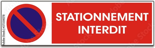 pancarte stationnement interdit