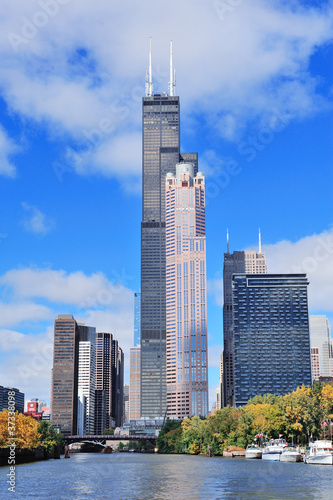 Chicago downtown skyline