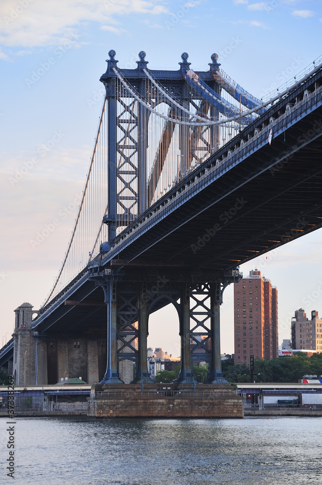 Obraz premium New York City Manhattan Bridge