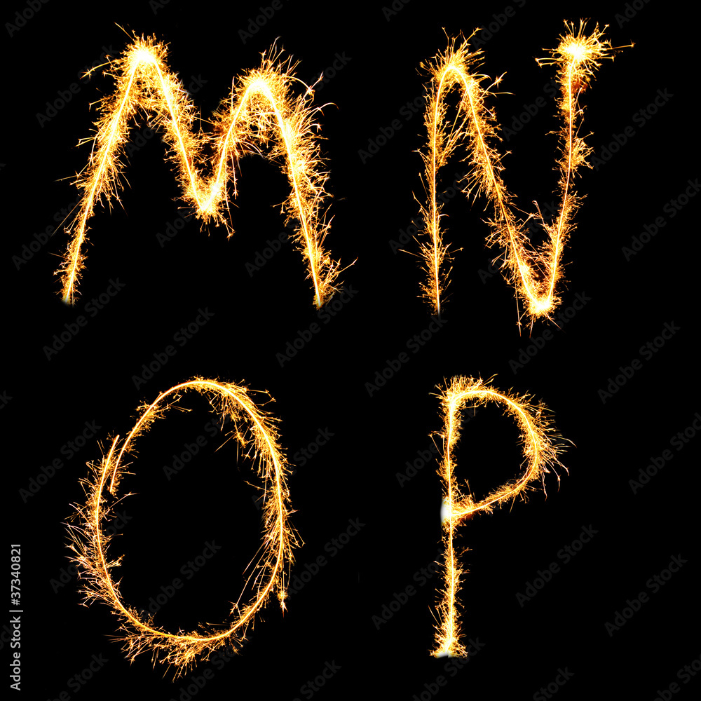Real Sparkler Alphabet. See other letters in my portfolio. Real Sparkler Alphabet. See other letters in my portfolio.