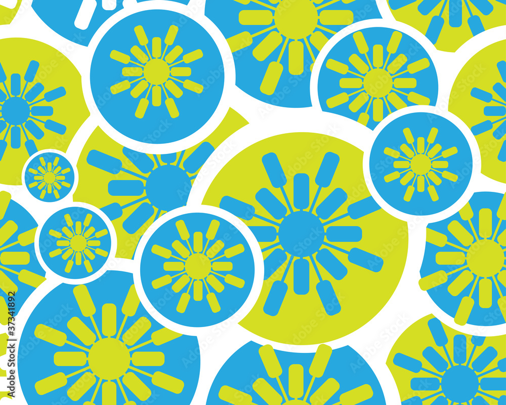 Retro floral seamless background Retro floral seamless background