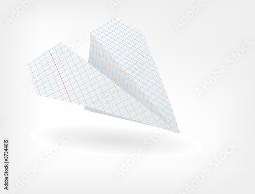 The paper plane