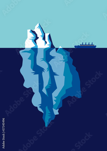 Die Spitze des Eisberges