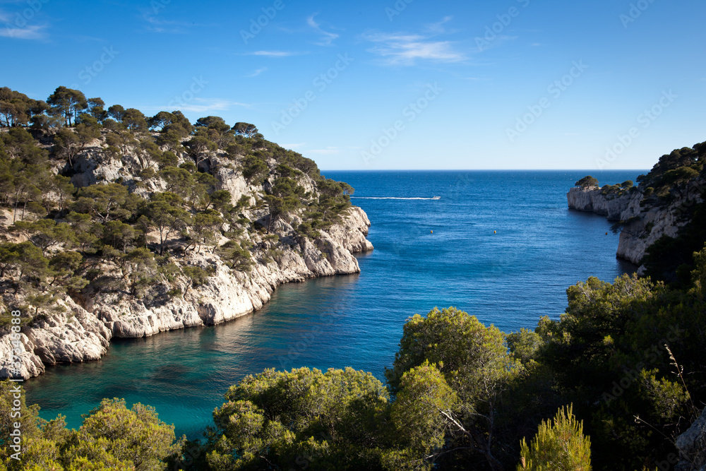 Splendid southern France coast (Calanques de Cassis)