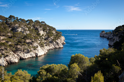Splendid southern France coast (Calanques de Cassis) © lightpoet