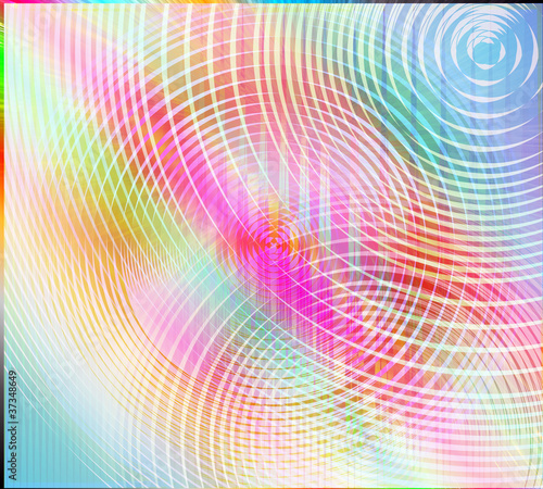 Fantastic rainbow circles