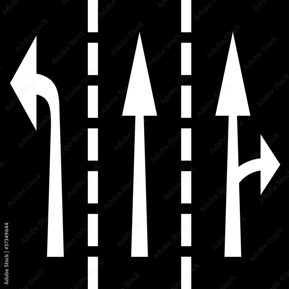 vector road arrows vector road arrows