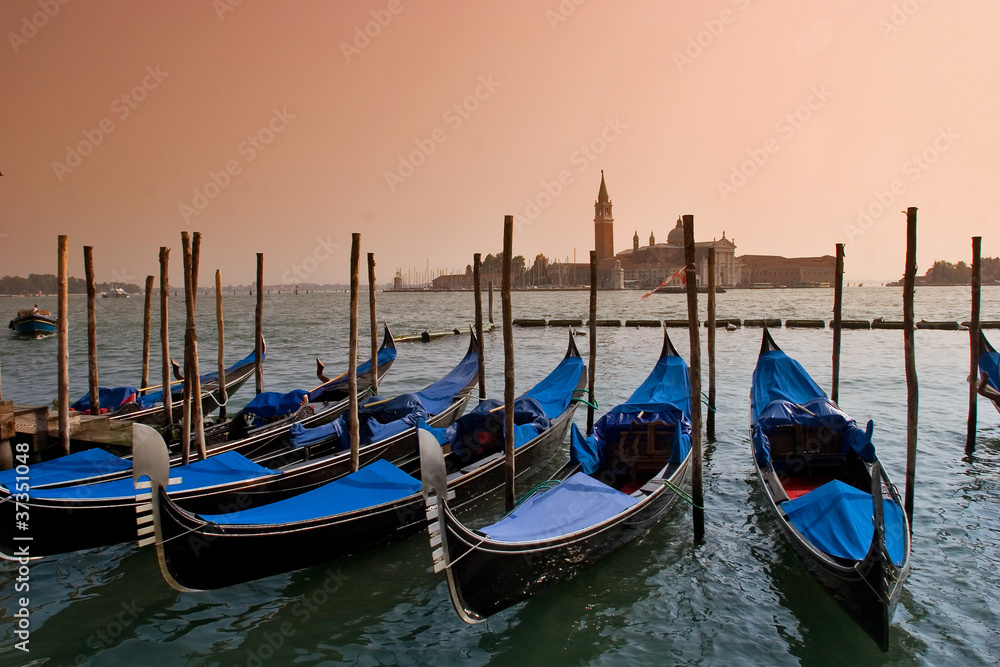 Venezia, gondole