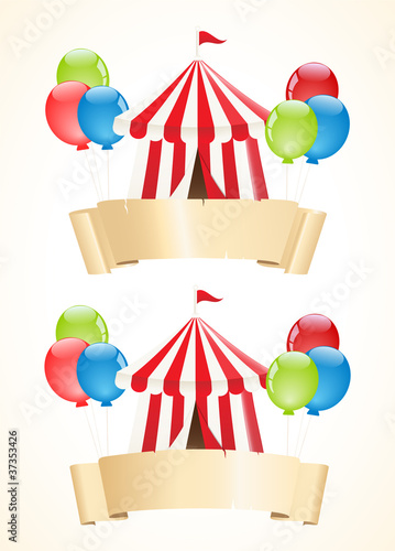 Circus banners