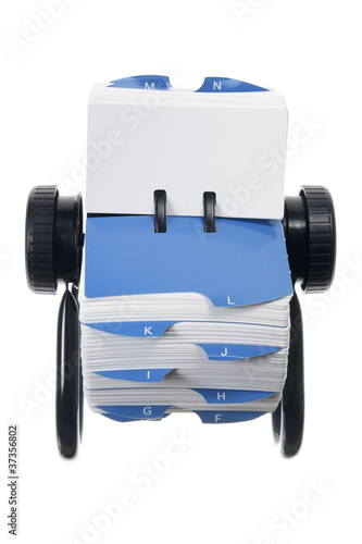 Rotary Card Index