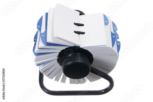 Rotary Card Index