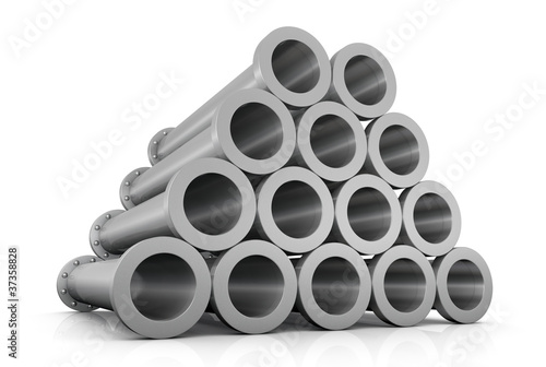 pile of tubes