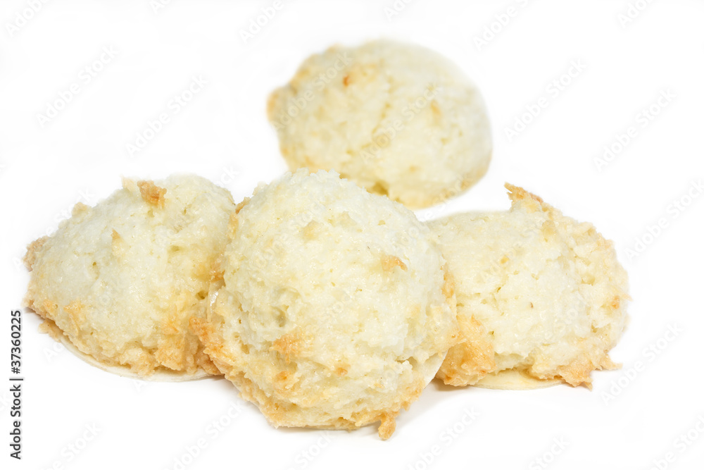 Weihnachtsplätzchen, Kokosmakronen Weihnachtsplätzchen, Kokosmakronen