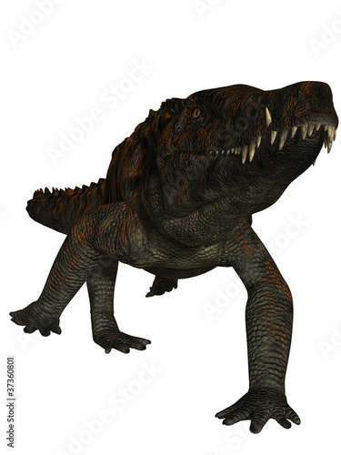 Uberabasuchus terrificus- 3D Dinosaurier photo