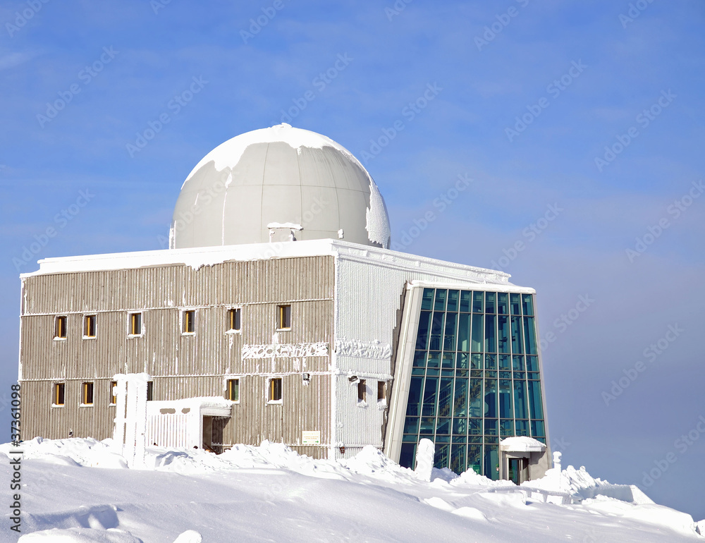 auf dem Winterlichen Brocken im Harz auf dem Winterlichen Brocken im Harz
