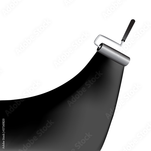 Vector roller brush