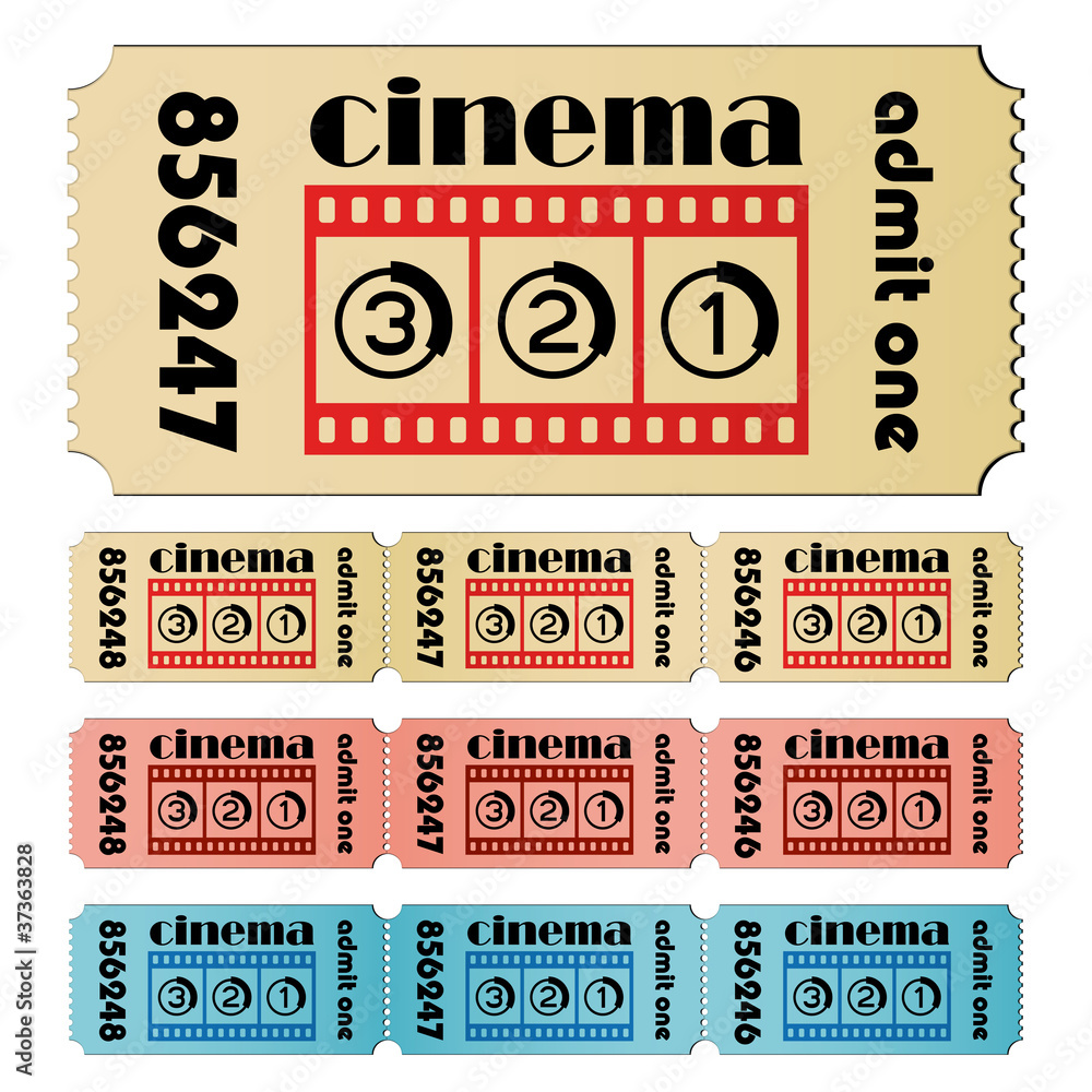 vector cinema tickets