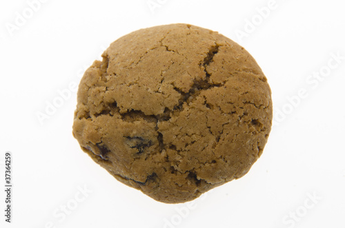 Brown Cookies with raisins © jogvan