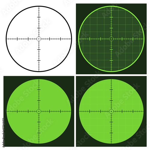 vector gun crosshair sight