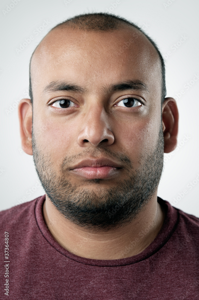 Fototapeta premium real normal person portrait