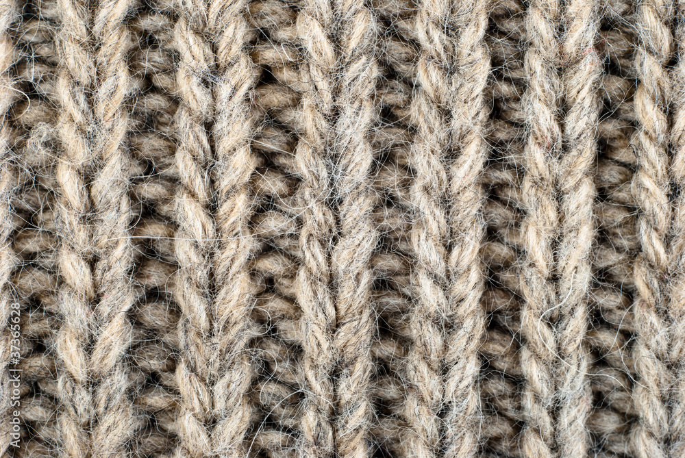 wool knitted background closeup