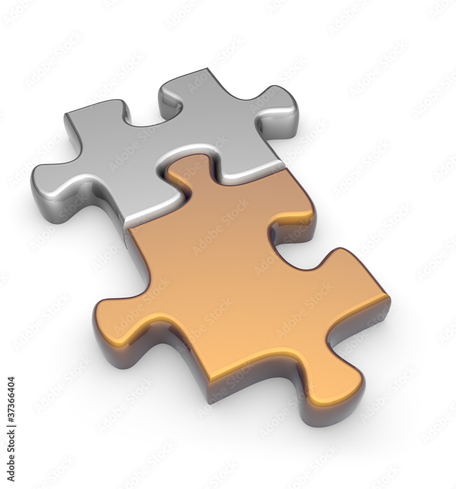 Puzzle concept Puzzle concept