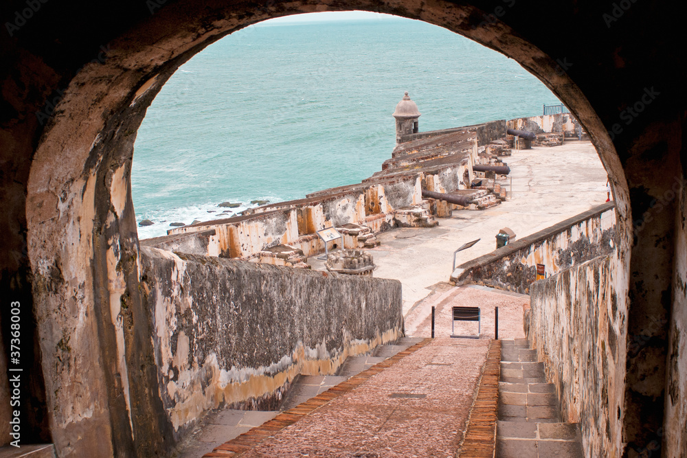 Fototapeta premium el morro stairwell
