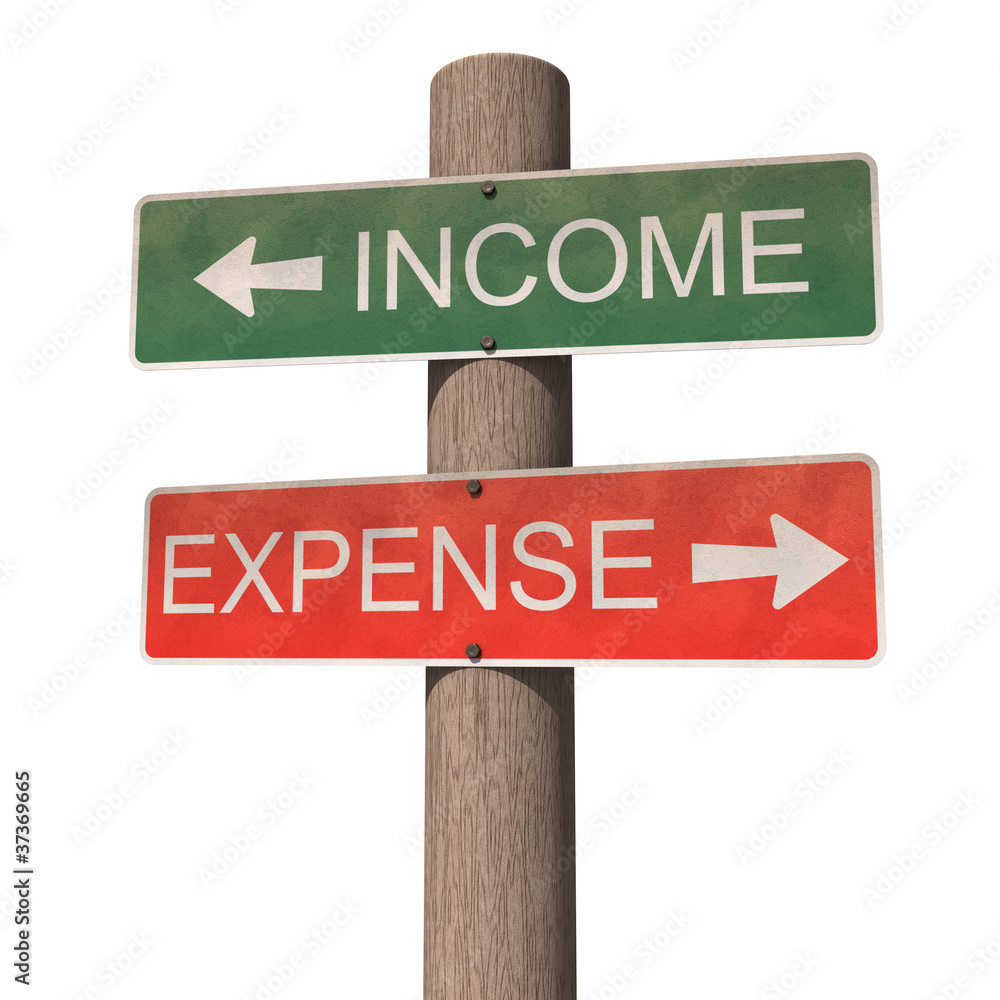 Income And Expenses Clipart